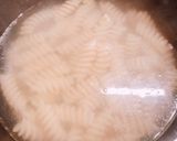 ジェノベーゼのショートパスタ（フジッリ）作り方2写真