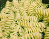ジェノベーゼのショートパスタ（フジッリ）作り方4写真