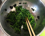菊菜とえのきの海苔和え♪作り方4写真