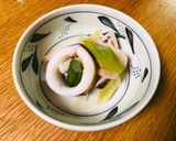 白葱と白いかの酢味噌和え作り方3写真