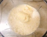 一人暮らしのシナモンバナナ豆乳作り方2写真
