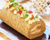 林檎ジャムのシナモンティーロールケーキ作り方39写真