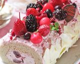 林檎ジャムのシナモンティーロールケーキ作り方44写真
