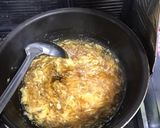 とろとろ餡と生姜でポカポカ！卵とじうどん作り方5写真