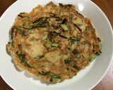 ☆わけぎのチヂミ たこ焼き粉作り方3写真