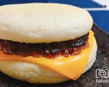 朝マック風ソーセージパテのメガマフィン作り方14写真