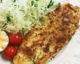 お弁当(11/22)白身魚のパン粉焼き作り方1写真