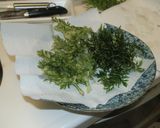 人参の葉の天ぷら作り方11写真