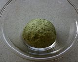 小松菜入りパン～魚肉ソーセージ入り～作り方2写真