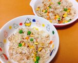 ５分で完成！ツナマヨピラフ【３歳幼児食】作り方4写真