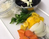 定食屋さん風♡鶏と野菜の黒酢あん作り方2写真
