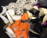 定食屋さん風♡鶏と野菜の黒酢あん作り方3写真