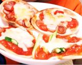 ❀餃子の皮でピザ風❀作り方6写真