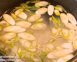 卵とねぎのおかゆ作り方1写真