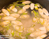 卵とねぎのおかゆ作り方1写真