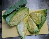 キャベツのミートソース煮込み作り方1写真