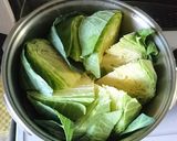 キャベツのミートソース煮込み作り方2写真