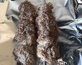 余ったら【鶏皮のスパイシーチーズ串焼き】作り方2写真