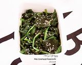 副菜に♪ほうれん草とわかめのナムル作り方5写真