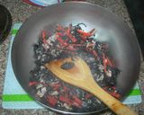 ひじきと鶏肉の海鮮風味炒飯作り方5写真