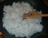ひじきと鶏肉の海鮮風味炒飯作り方6写真