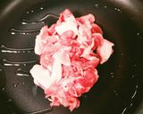 ＊豚肉とピーマンの胡麻味噌炒め＊作り方2写真
