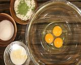 プロレシピ！抹茶シートスポンジ生地作り方1写真