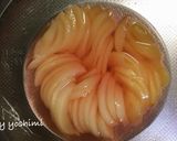 桃の薔薇のレアチーズケーキ♡作り方2写真
