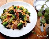 ウインナーとブロッコリーのマヨパン粉焼き作り方6写真