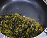 簡単★ニンニク香る★大根の葉の煮炒め★作り方3写真