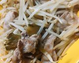 豚肉とザーサイのもやし炒め作り方4写真