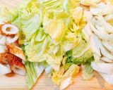 簡単副菜♡白菜とちくわの白だし煮作り方1写真