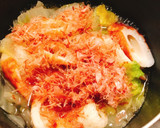 簡単副菜♡白菜とちくわの白だし煮作り方4写真