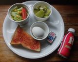 冬がはじまるよ♫モーニングプレート作り方6写真