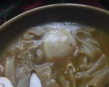 はねるはねる！カレーきしめん(^^♪作り方5写真