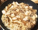 舞茸と鶏肉のニンニク切り干し大根炒め煮。作り方5写真