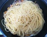 きのこの柚子胡椒ペペロンチーノ作り方8写真