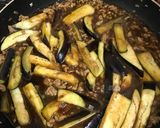 コチュジャンで作る少し甘めな麻婆茄子作り方7写真