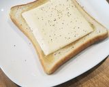 シンプルが１番☆蜂蜜チーズトースト作り方3写真