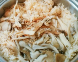 お鍋で炊く！舞茸とツナの炊き込みご飯作り方7写真