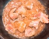 おろしポン酢の鶏肉みぞれ煮作り方2写真