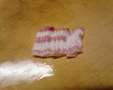 節約　キャベツの外葉のお好み焼き　昼食作り方1写真
