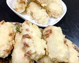 竹輪のポテトサラダ入天ぷら作り方6写真