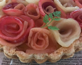 りんごと洋梨の薔薇カスタードパイ作り方9写真