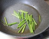 人参の葉と茎のきんぴら作り方7写真