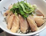 ハマチの白ポン丼作り方4写真