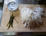 捨てるとこなし♪大根の皮とツナ炒め作り方3写真