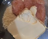 鶏肉のつくね風◎簡単豆腐ハンバーグ作り方1写真