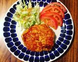 鶏肉のつくね風◎簡単豆腐ハンバーグ作り方5写真