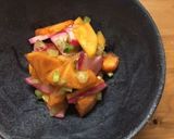 かぶの漬け物と柿の 超☆簡単サラダ作り方5写真